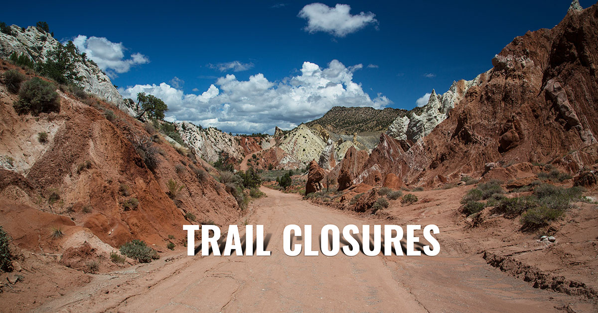 grandstaircase trailclosure BLM 1